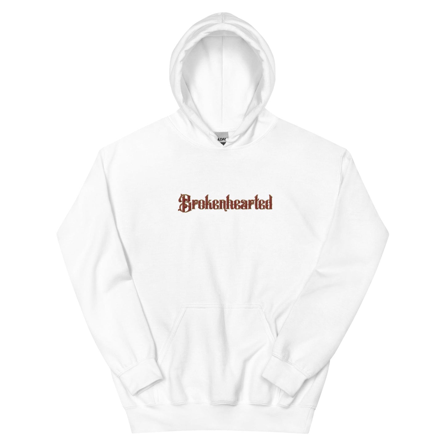 Brokenhearted Embroidered Hoodie - The Bean Workshop - Brokenhearted, Embroidered, hoodie, Once Upon A Broken Heart, Stephanie Garber