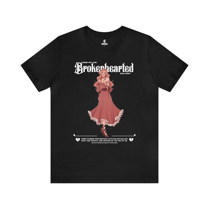 Brokenhearted T-Shirt - The Bean Workshop - evangeline fox, jacks prince of hearts, once upon a broken heart, ouabh, stephanie garber, T-shirts