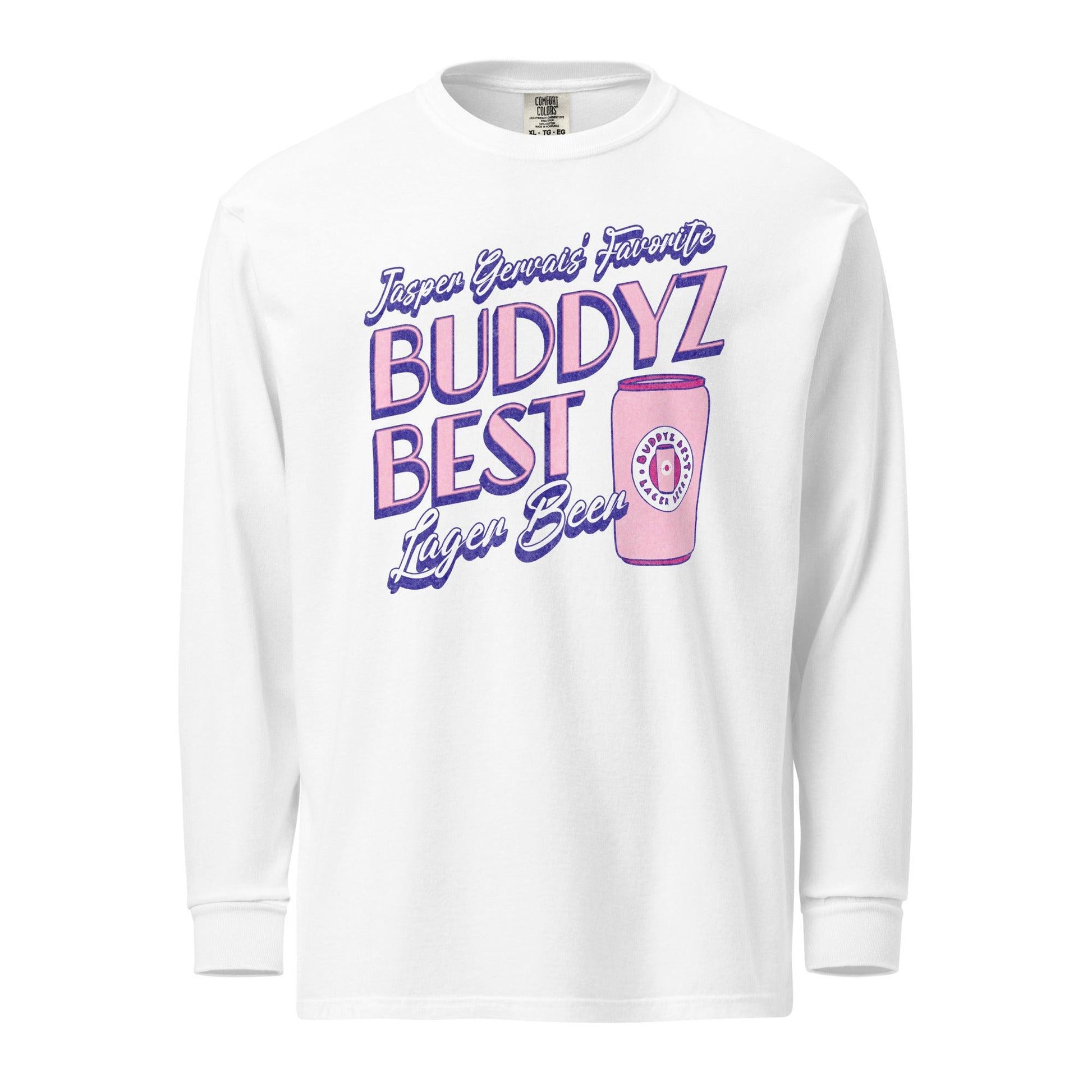 Buddyz Best Long Heavyweight Sleeve Tee Shirt - The Bean Workshop - chestnut springs, elsie silver, jasper gervais, long sleeve shirt, long sleeve tee, powerless