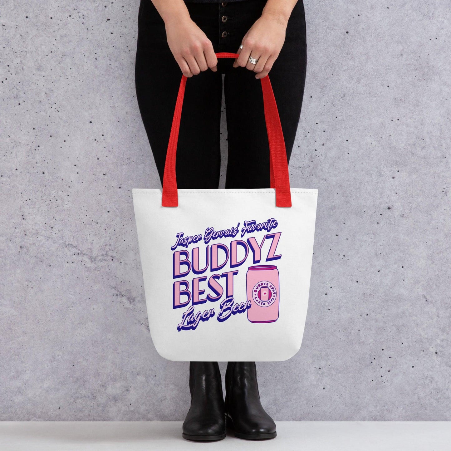 Buddyz Best Tote Bag - The Bean Workshop - book tote bag, bookaholic gift, Buddyz Best, Chestnut Springs, Elsie Silver, Jasper Gervais, reading gift, reusable bag, tote bag