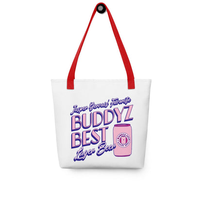 Buddyz Best Tote Bag - The Bean Workshop - book tote bag, bookaholic gift, Buddyz Best, Chestnut Springs, Elsie Silver, Jasper Gervais, reading gift, reusable bag, tote bag