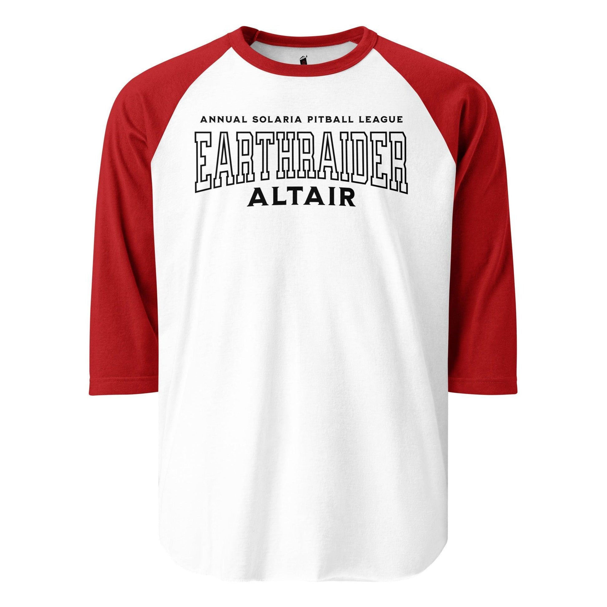 Caleb Altair Pitball League Raglan Shirt - The Bean Workshop - raglan shirt, twin sisters, zodiac academy