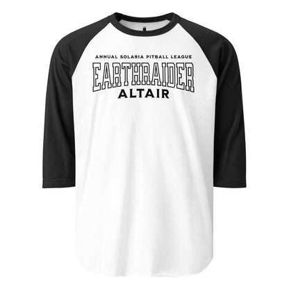 Caleb Altair Pitball League Raglan Shirt - The Bean Workshop - raglan shirt, twisted sisters, zodiac academy