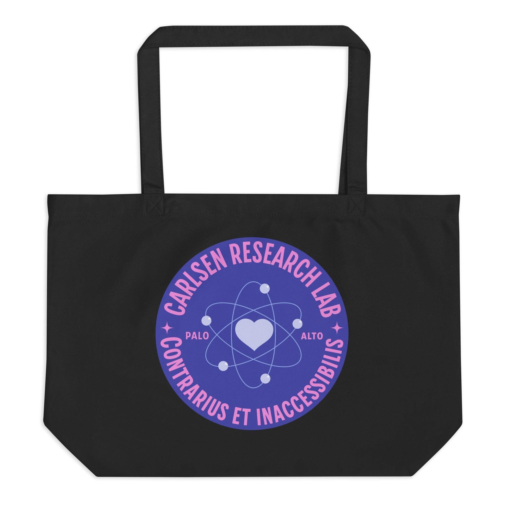 Carlsen Research Lab Large Organic Cotton Twill Tote Bag - The Bean Workshop - ali hazelwood, the love hypothesis, tote