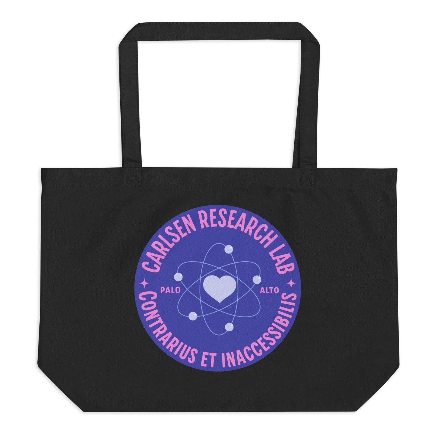 Carlsen Research Lab Large Organic Cotton Twill Tote Bag - The Bean Workshop - ali hazelwood, the love hypothesis, tote