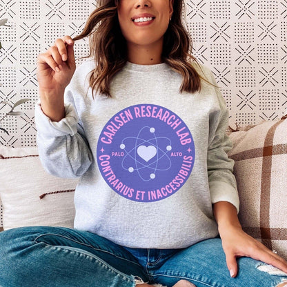 Carlsen Research Lab Sweatshirt - The Bean Workshop - adam carlsen, ali hazelwood, sweatshirt, the love hypothesis