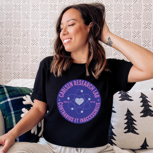 Carlsen Research Lab T-Shirt - The Bean Workshop - adam carlsen, ali hazelwood, t-shirt, the love hypothesis