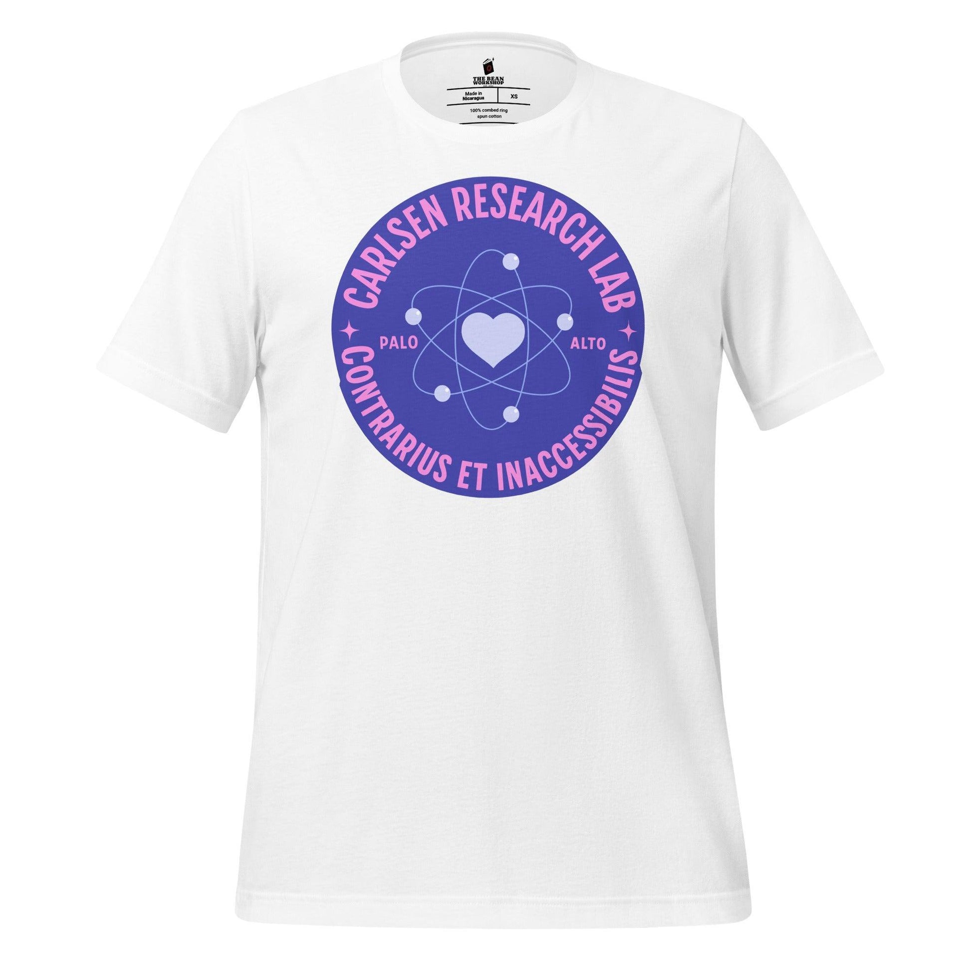 Carlsen Research Lab T-Shirt - The Bean Workshop - adam carlsen, ali hazelwood, t-shirt, the love hypothesis