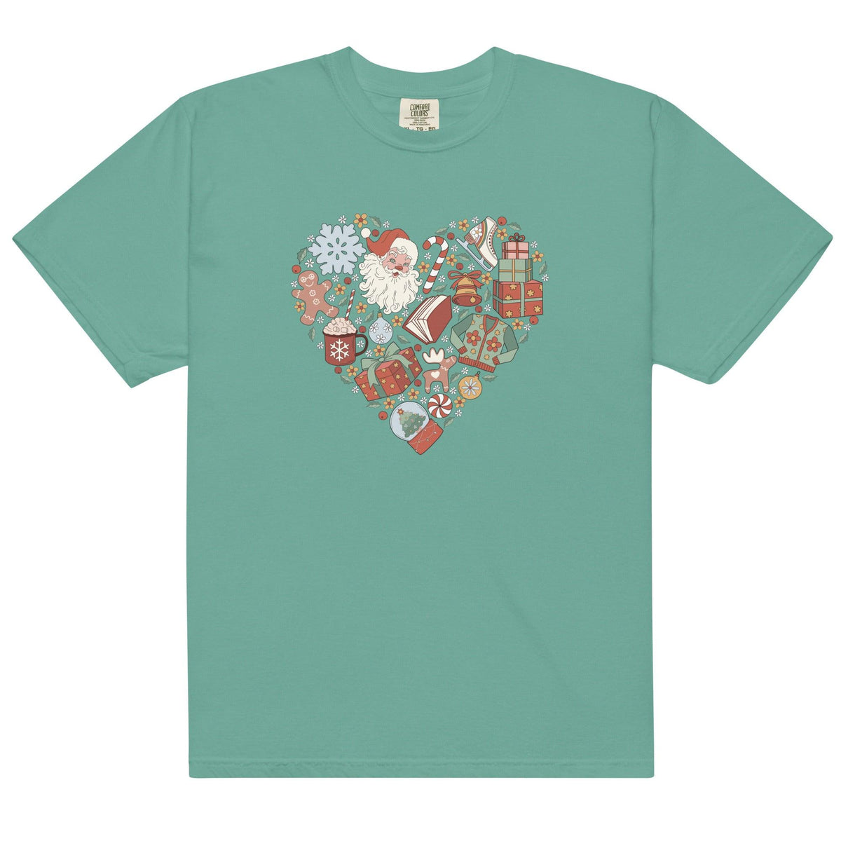 Christmas Necessities T-shirt - The Bean Workshop - bookish, Christmas, t-shirt, tee