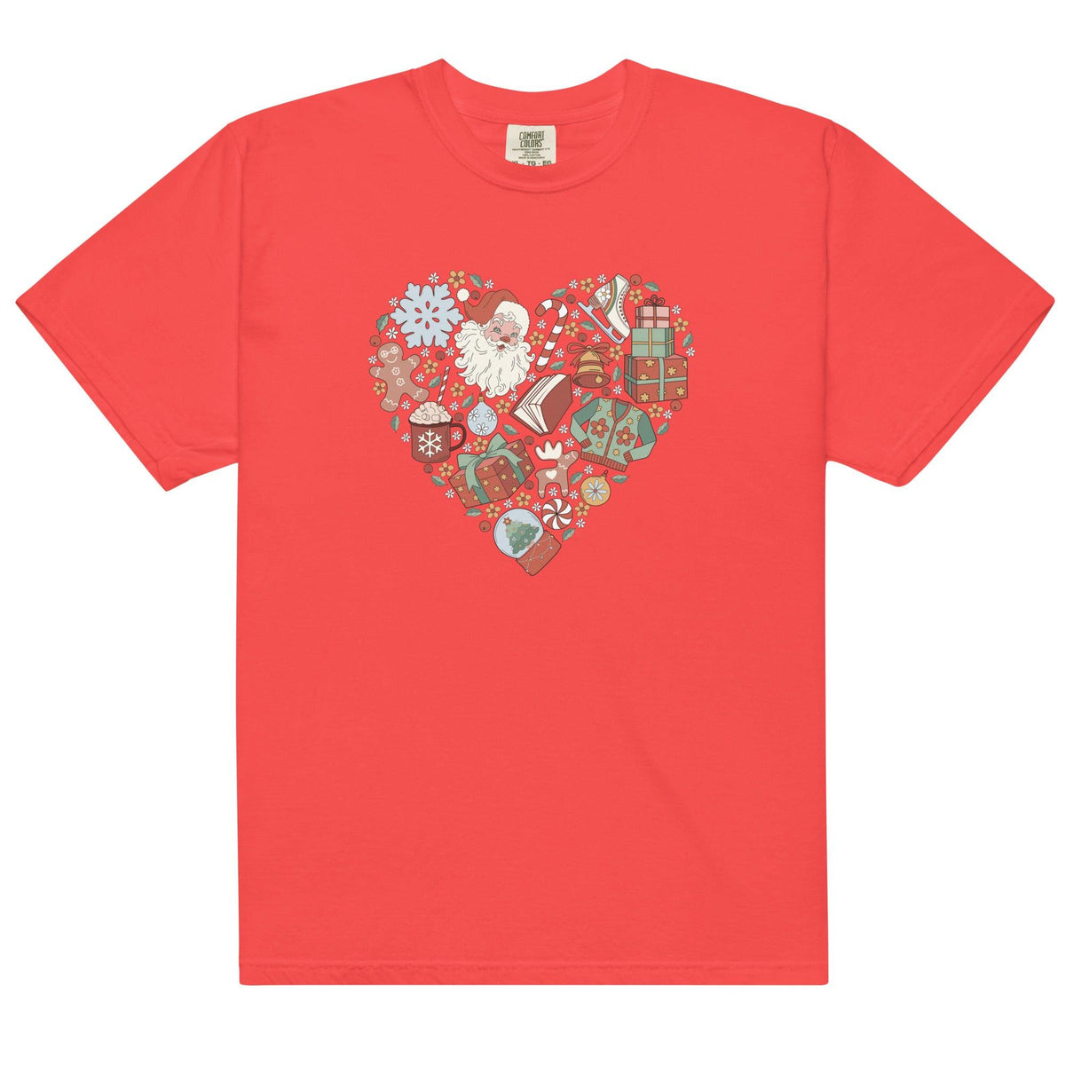 Christmas Necessities T-shirt - The Bean Workshop - bookish, Christmas, t-shirt, tee