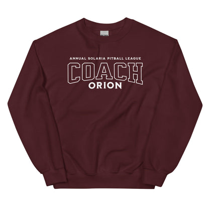 Coach Orion Sweatshirt - The Bean Workshop - sweatshirt, twin sisters, zodiac academy