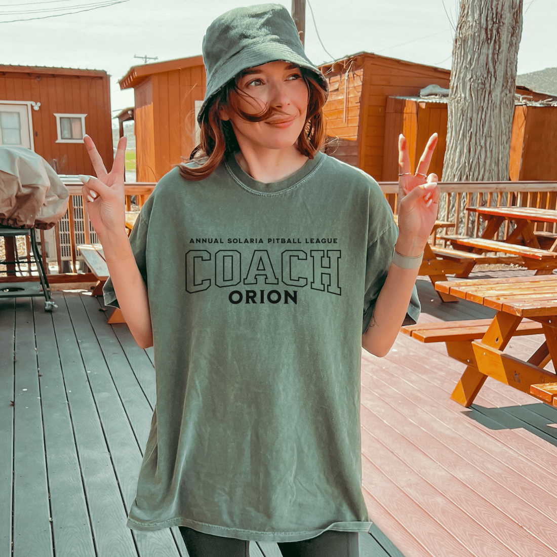 Coach Orion Tee Shirt - The Bean Workshop - Caroline Peckham, Susanne Valenti, t-shirt, tee, twin sisters, Zodiac Academy