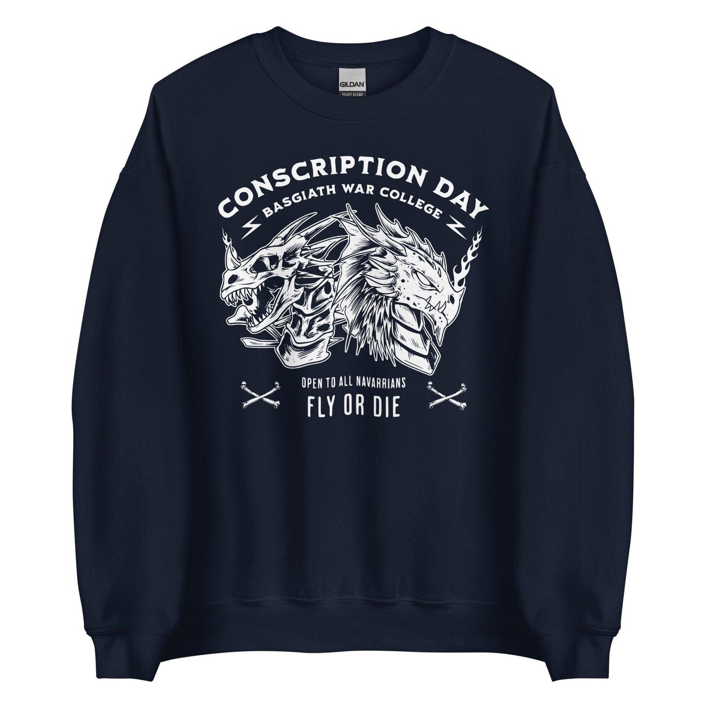 Conscription Day Sweatshirt - The Bean Workshop - fourth wing, rebecca yarros, sweatshirt
