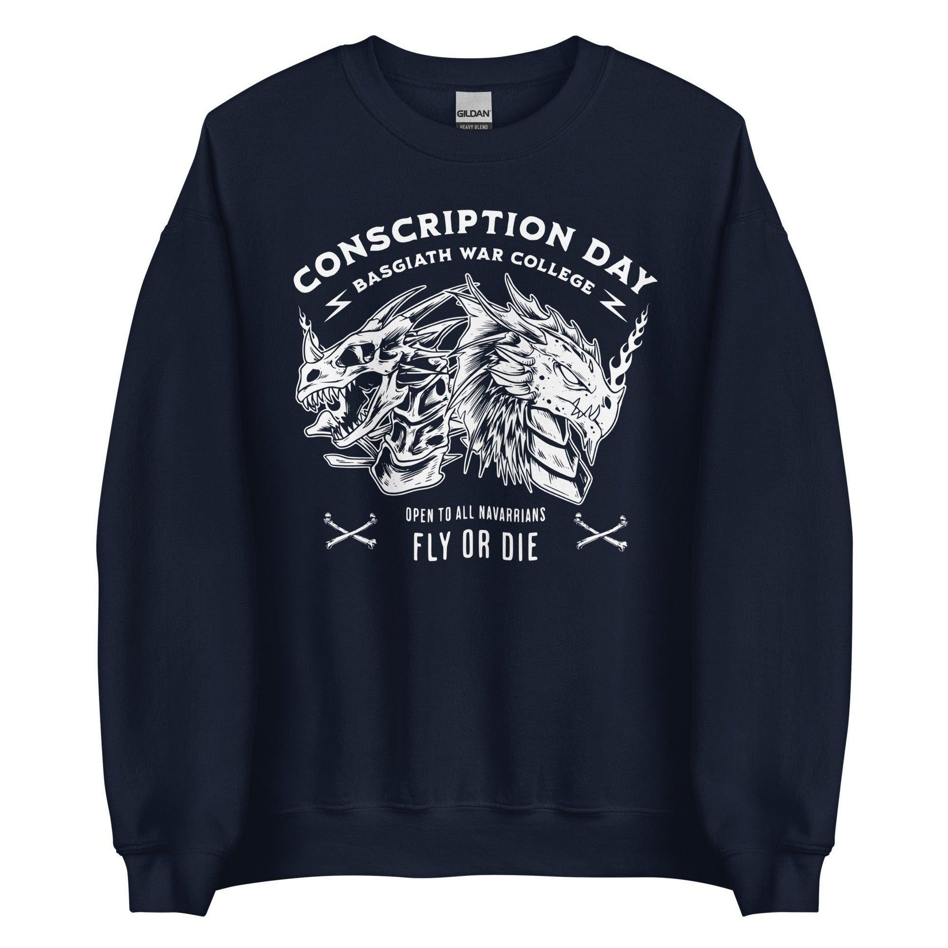 Conscription Day Sweatshirt - The Bean Workshop - fourth wing, rebecca yarros, sweatshirt