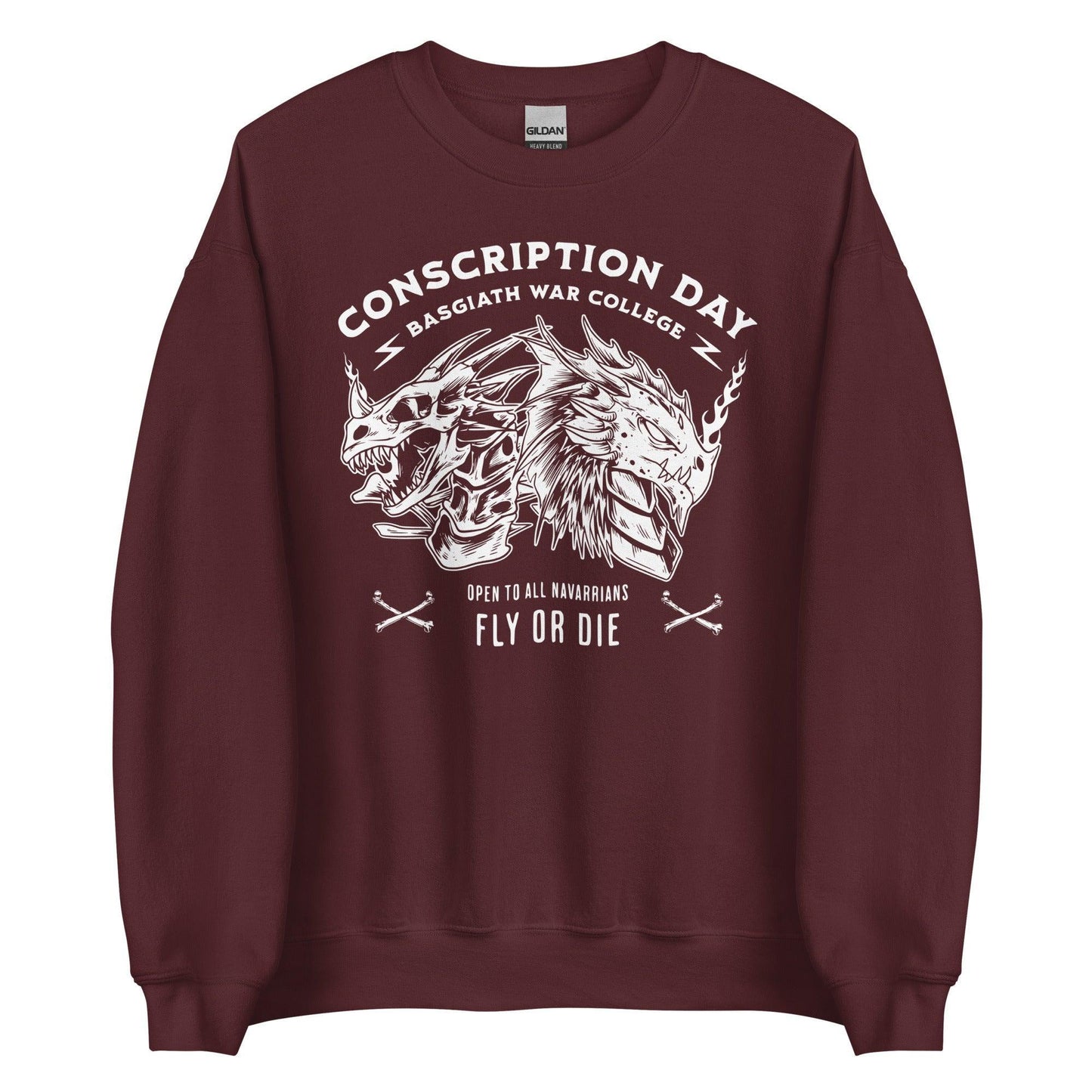 Conscription Day Sweatshirt - The Bean Workshop - fourth wing, rebecca yarros, sweatshirt