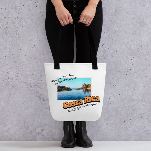 Costa Rica Bucket List Number Four Tote bag - The Bean Workshop - Ana Huang, Bookish Tote, Bucket List Number Four, Costa Rica, tote, tote bag, Twisted