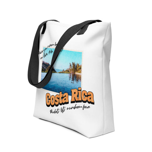 Costa Rica Bucket List Number Four Tote bag - The Bean Workshop - Ana Huang, Bookish Tote, Bucket List Number Four, Costa Rica, tote, tote bag, Twisted