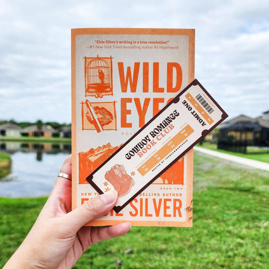 Cowboy Romance Book Club Bookmark - The Bean Workshop - book club, bookmark, cowboy romance