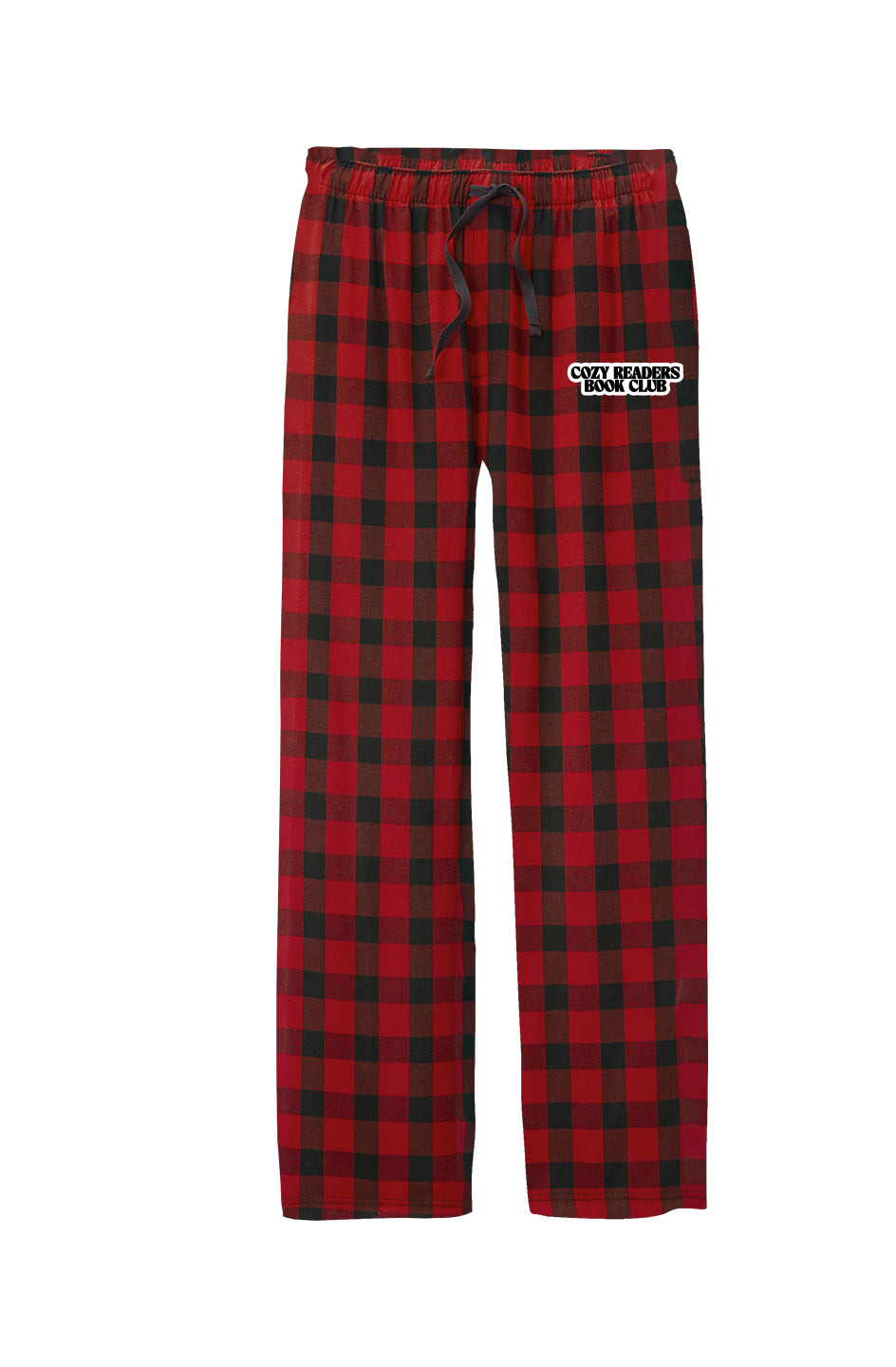Cozy Readers Book Club Flannel Plaid Pants - The Bean Workshop - pants