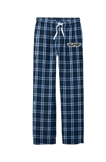 Cozy Readers Book Club Flannel Plaid Pants - The Bean Workshop - pants