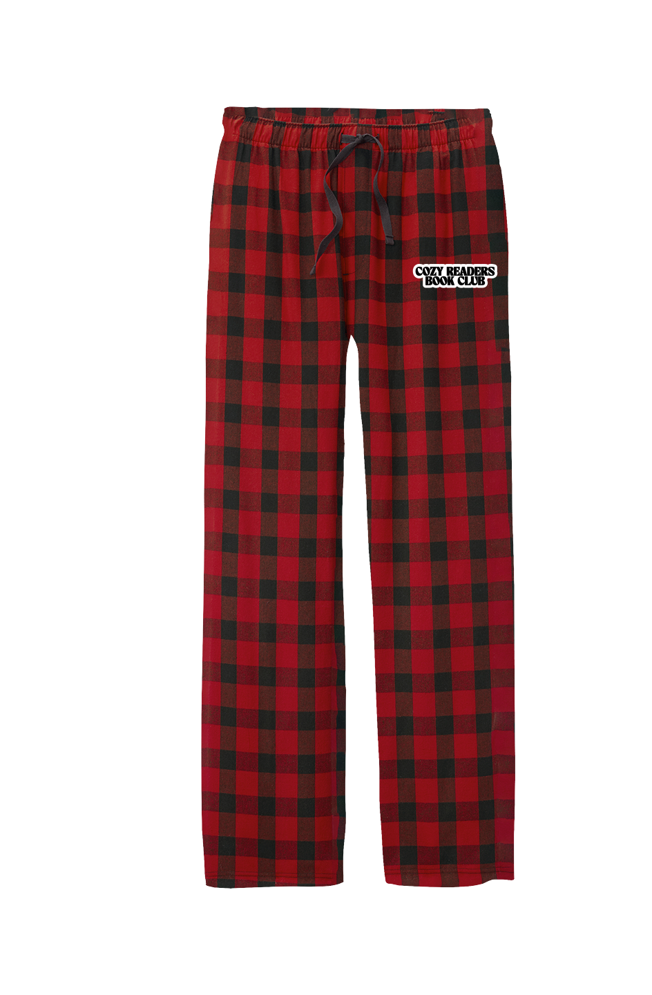 Cozy Readers Book Club Flannel Plaid Pants - The Bean Workshop - pants