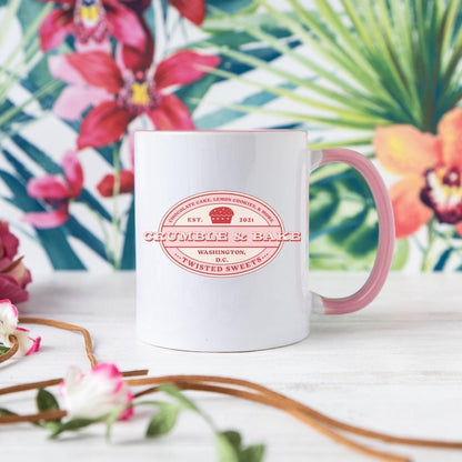 Crumble & Bake Sammy Yu Coffee Mug - The Bean Workshop - ana huang, ceramic, mug, retro, twisted