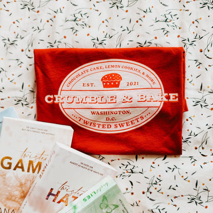 Crumble & Bake Sammy Yu Tee Shirt - The Bean Workshop - ana huang, t-shirt, twisted