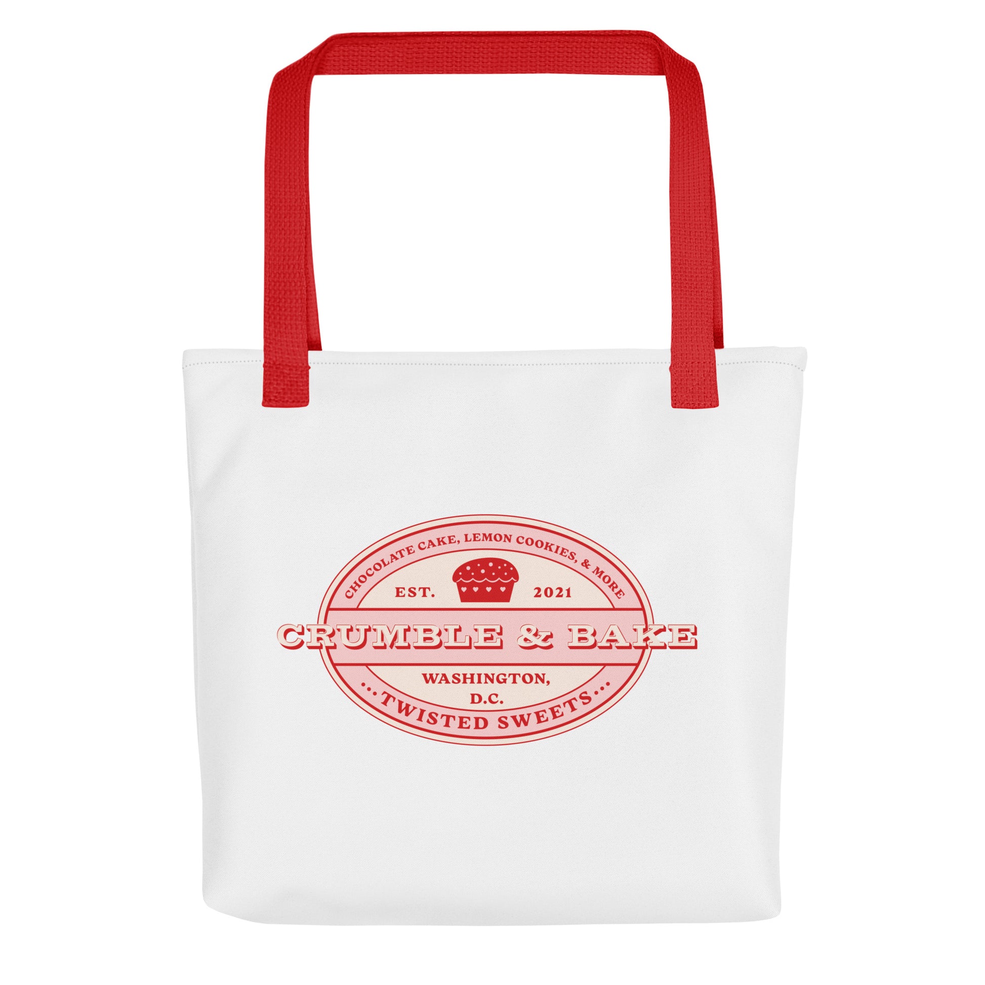 Crumble and Bake Tote Bag - The Bean Workshop - Ana Huang, Bookish Accesories, Bookish Fashion, Crumble and Bake, Fashion Tote, Sammy Yu, tote, tote bag, Twisted