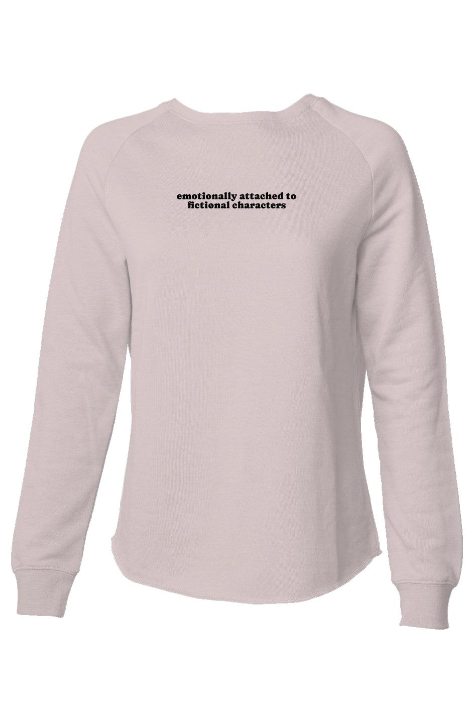 Currently Reading Embroidered Sweatshirt - The Bean Workshop - 