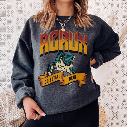 Darius Acrux Celestial Heir Sweatshirt - The Bean Workshop - sweatshirt, twin sisters, zodiac academy