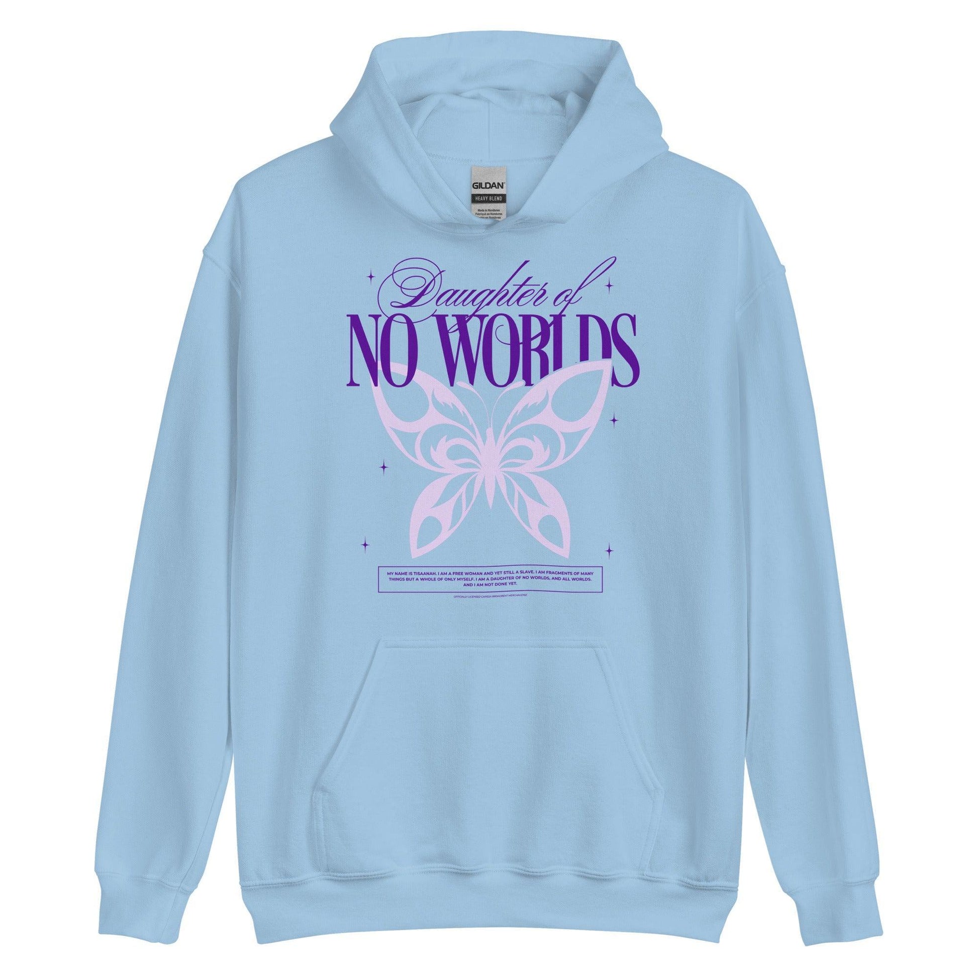 Daughter of No Worlds Hoodie - The Bean Workshop - carissa broadbent, daughter of no worlds, hoodie, the war of lost hearts, tissanah