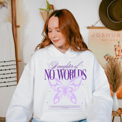Daughter of No Worlds Hoodie - The Bean Workshop - carissa broadbent, daughter of no worlds, hoodie, the war of lost hearts, tissanah
