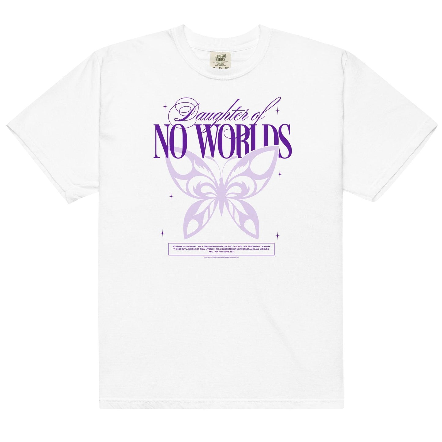 Daughter of No Worlds Tee Shirt - The Bean Workshop - box tee, carissa broadbent, daughter of no worlds