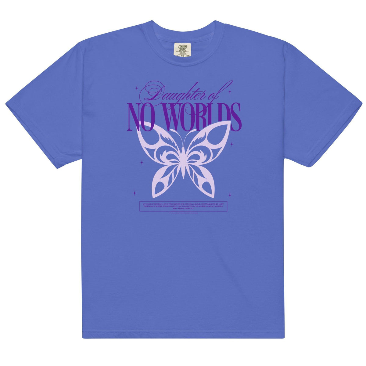 Daughter of No Worlds Tee Shirt - The Bean Workshop - box tee, carissa broadbent, daughter of no worlds