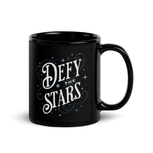 Defy The Stars Coffee Mug - The Bean Workshop - ceramic mug, mug, twin sisters, zodiac academy