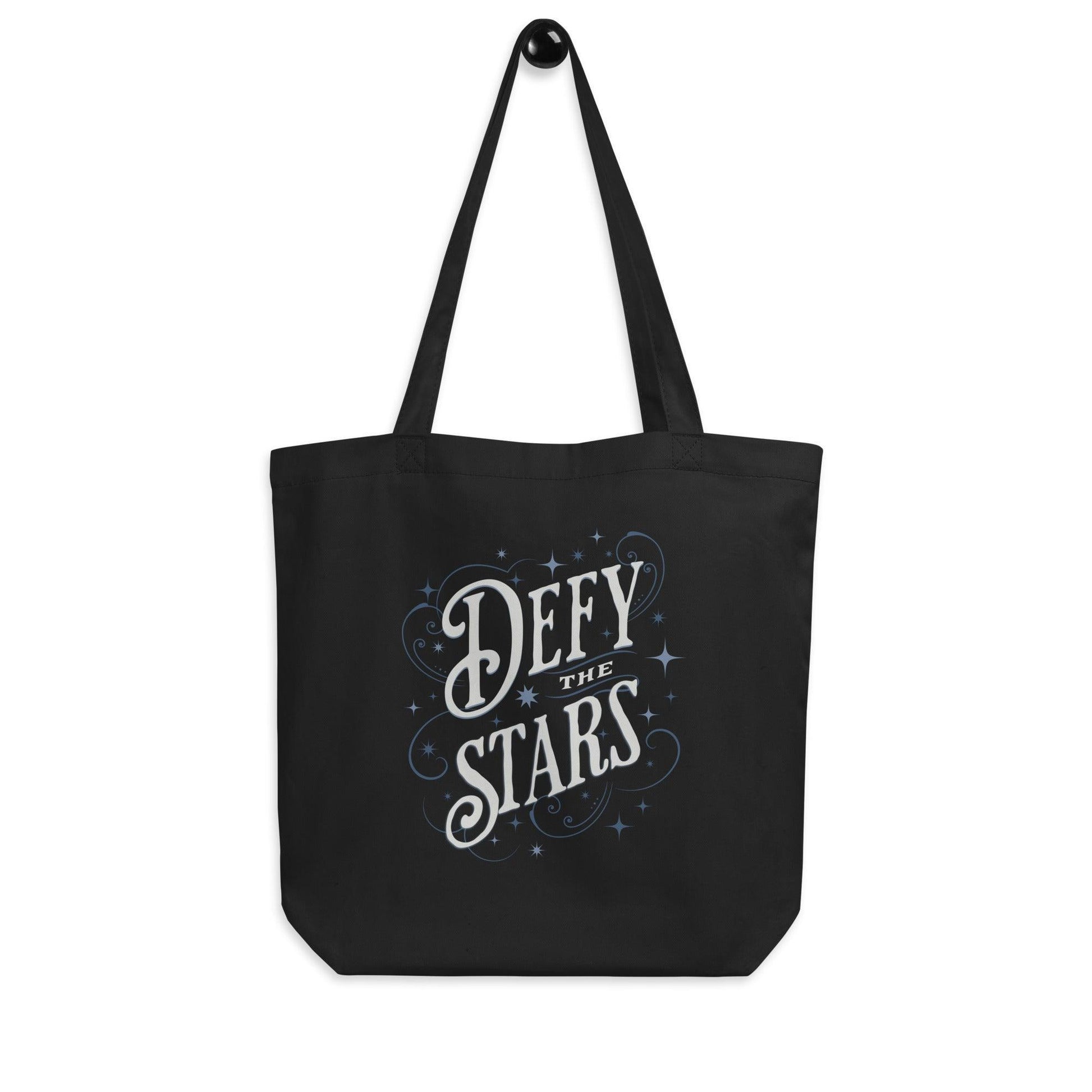 Defy The Stars Organic Cotton Twill Tote Bag - The Bean Workshop - bag, tote, twin sisters, zodiac academy
