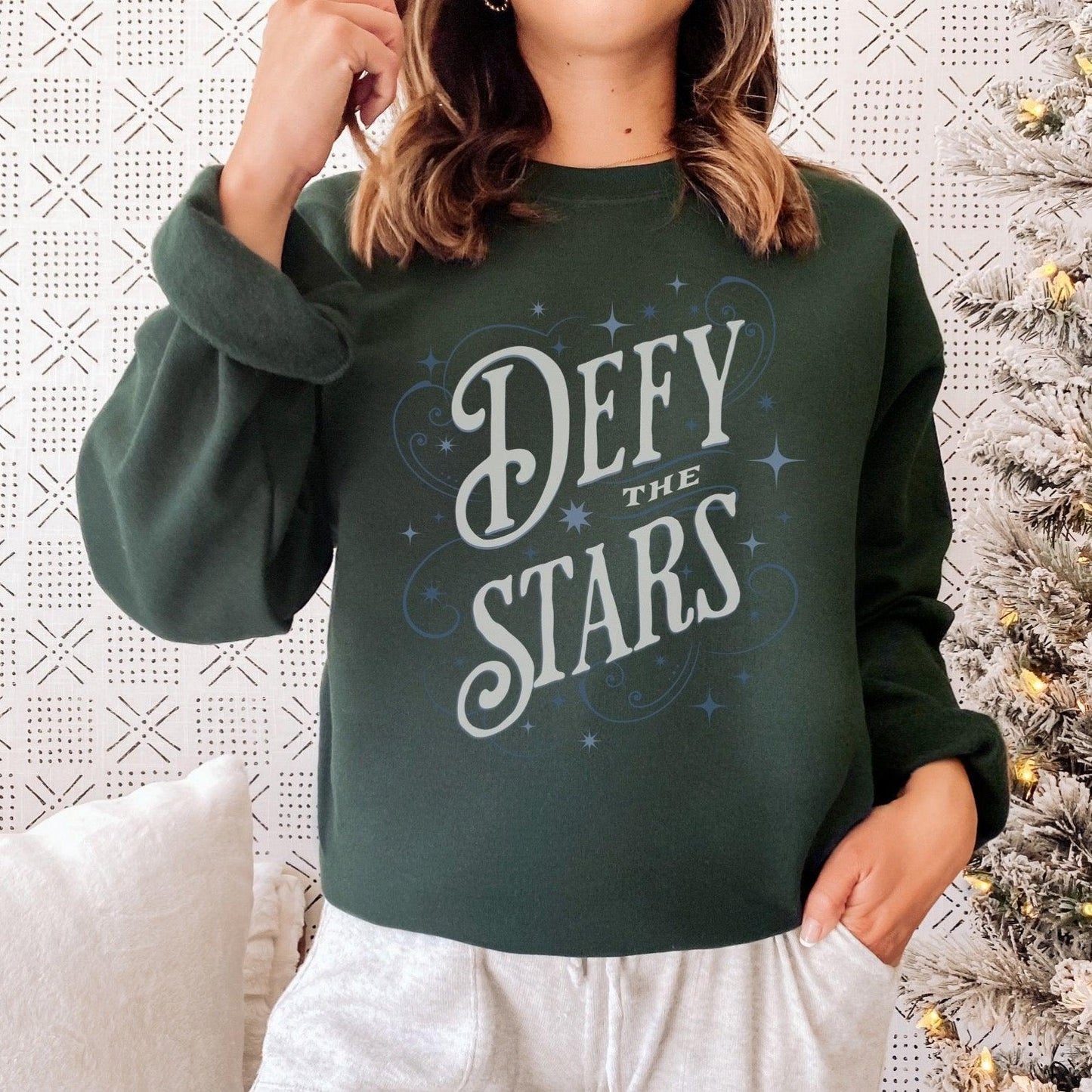 Defy The Stars Sweatshirt - The Bean Workshop - Caroline Peckham, Susanne Valenti, sweatshirt, zodiac academy