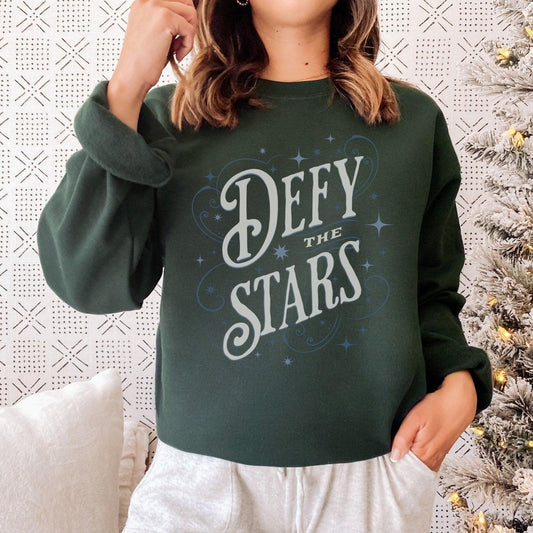 Defy The Stars Sweatshirt - The Bean Workshop - Caroline Peckham, Susanne Valenti, sweatshirt, zodiac academy