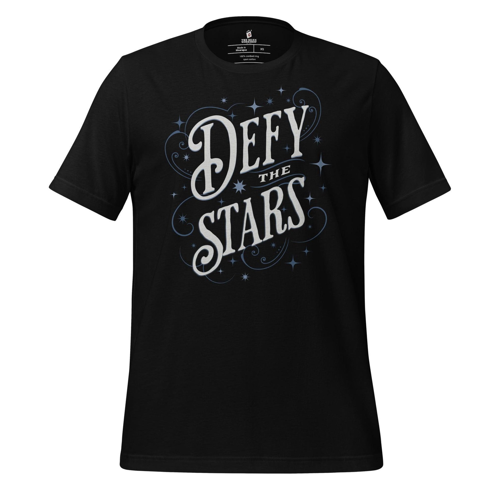 Defy The Stars T-Shirt - The Bean Workshop - t-shirt, twin sisters, zodiac academy
