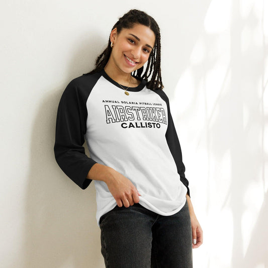 Elise Callisto Pitball League Raglan Shirt - The Bean Workshop - raglan shirt, twisted sisters, zodiac academy