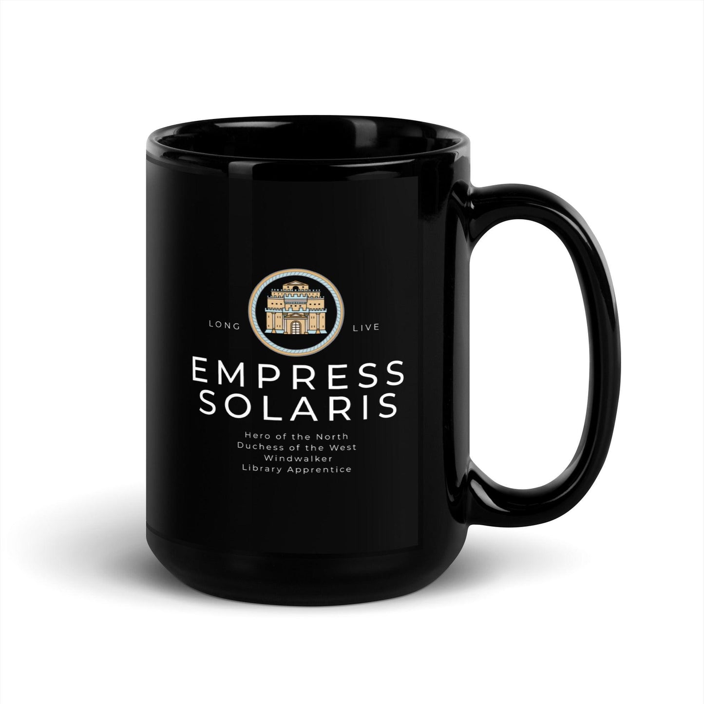 Empress Vhalla Yarl Solaris Coffee Mug - The Bean Workshop - air awakens, ceramic mug, elise kova, mug
