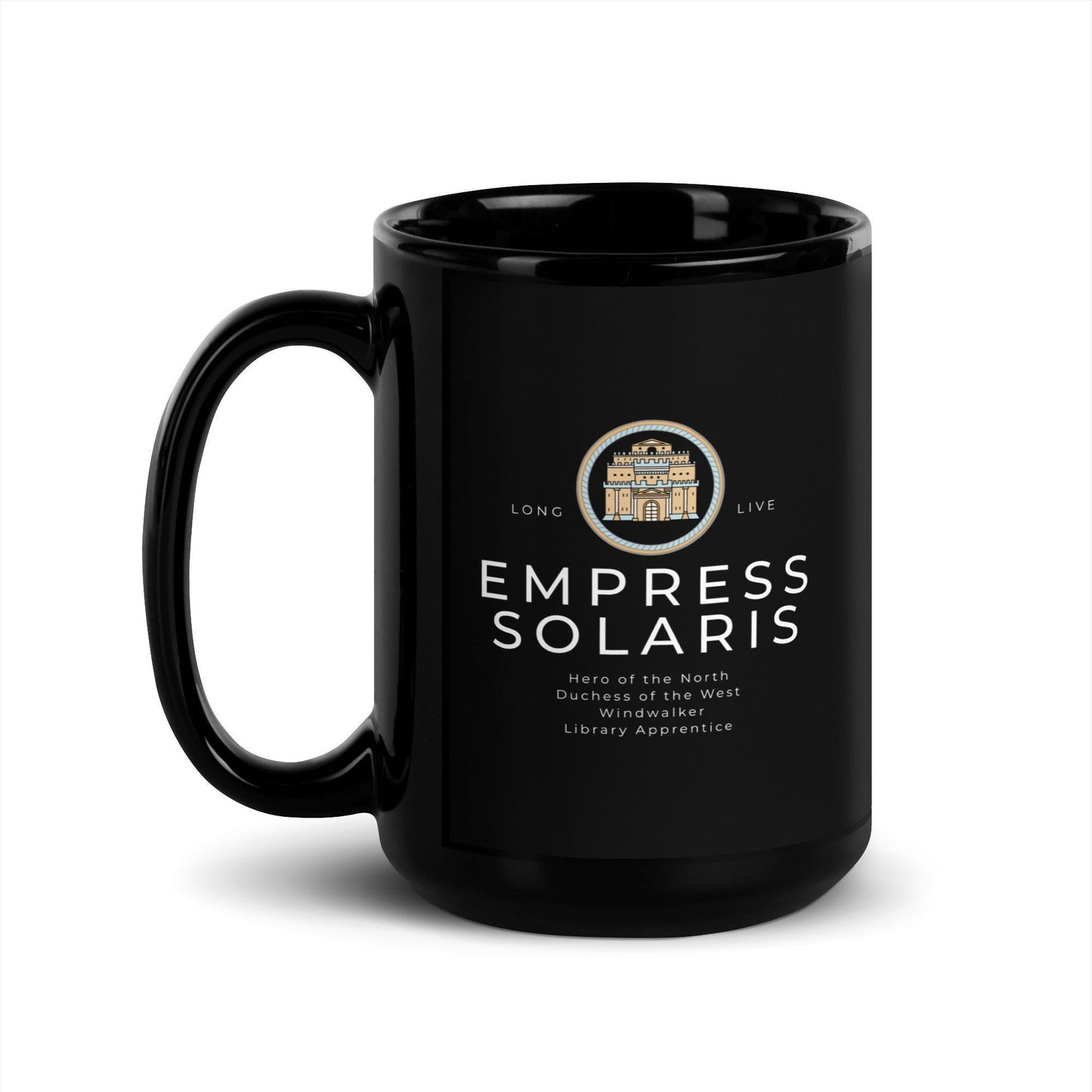 Empress Vhalla Yarl Solaris Coffee Mug - The Bean Workshop - air awakens, ceramic mug, elise kova, mug