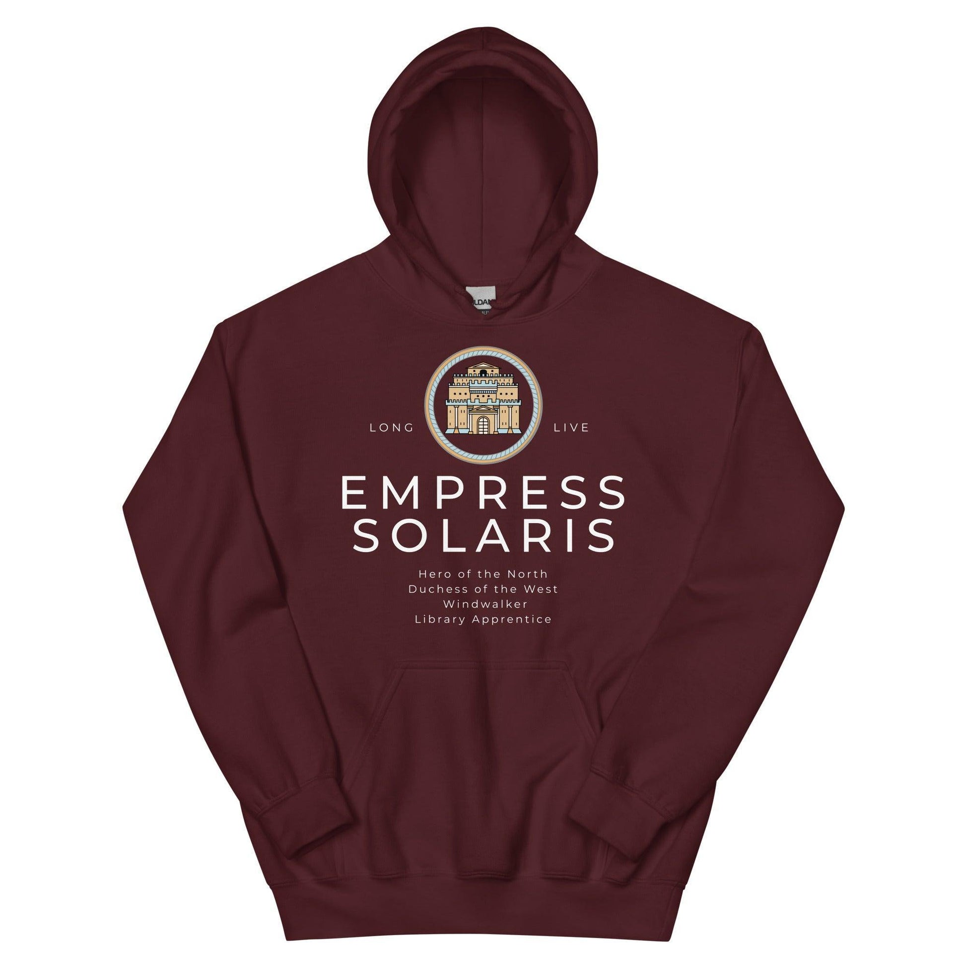 Empress Vhalla Yarl Solaris Hoodie - The Bean Workshop - air awakens, elise kova, hoodie
