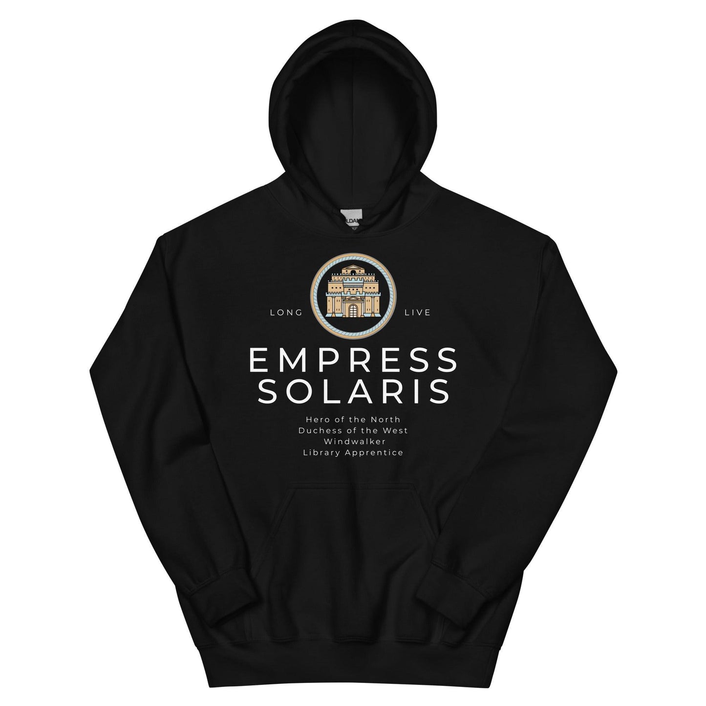 Empress Vhalla Yarl Solaris Hoodie - The Bean Workshop - air awakens, elise kova, hoodie
