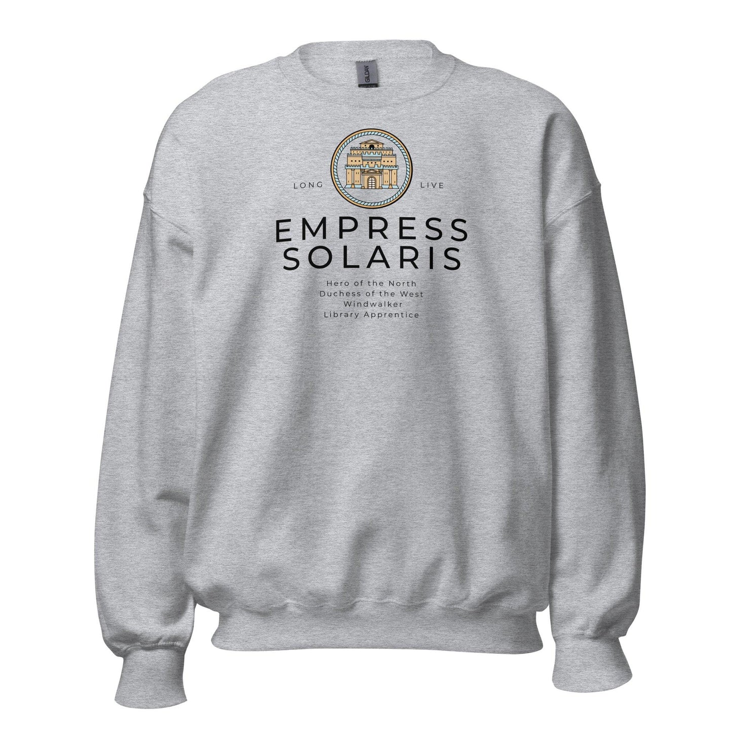 Empress Vhalla Yarl Solaris Sweatshirt - The Bean Workshop - air awakens, elise kova, sweatshirt