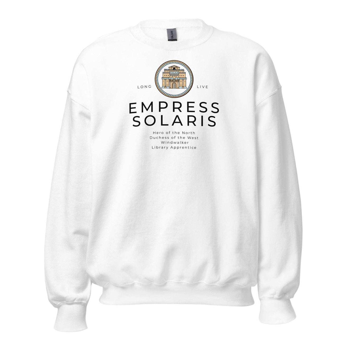 Empress Vhalla Yarl Solaris Sweatshirt - The Bean Workshop - air awakens, elise kova, sweatshirt