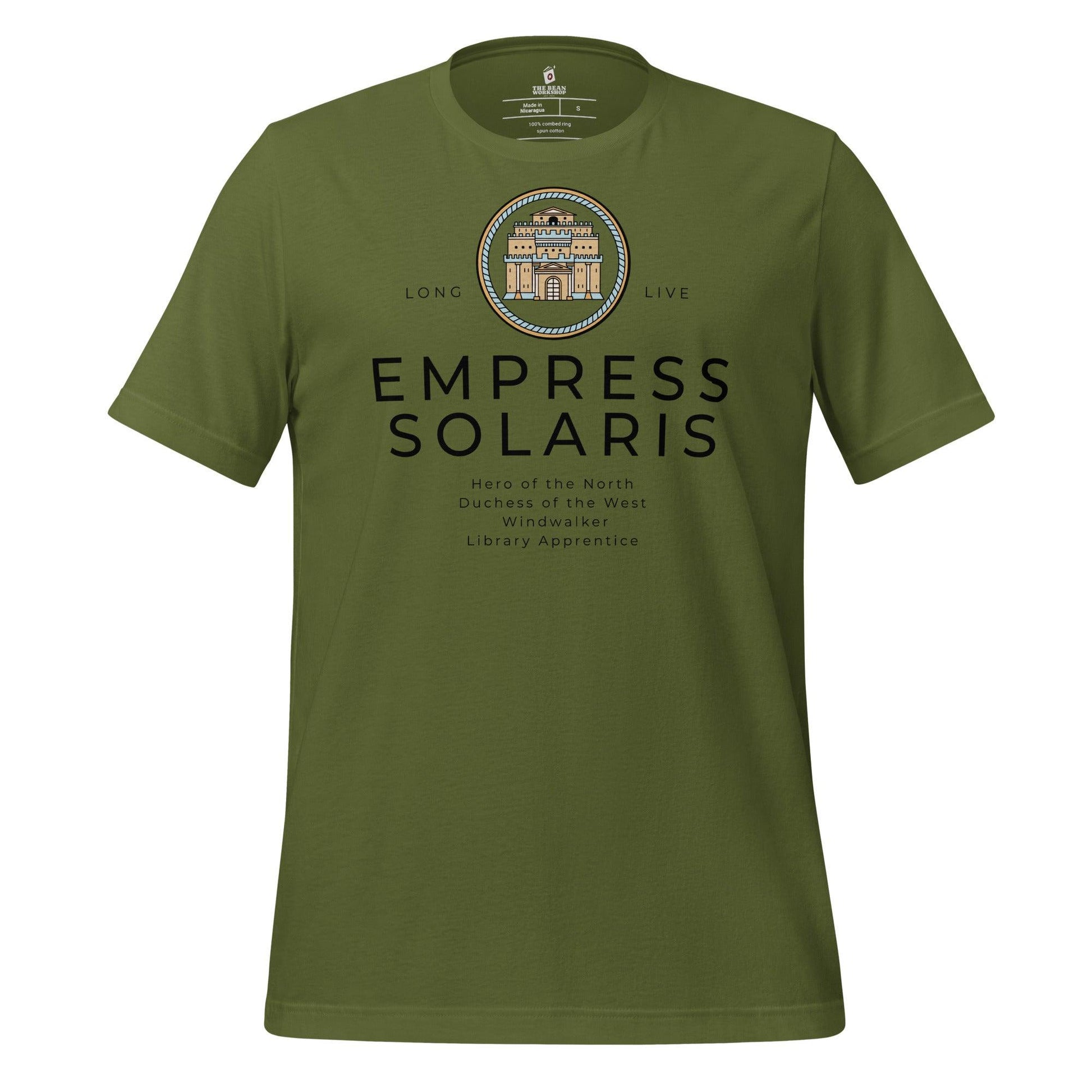Empress Vhalla Yarl Solaris T-Shirt - The Bean Workshop - air awakens, elise kova, t-shirt