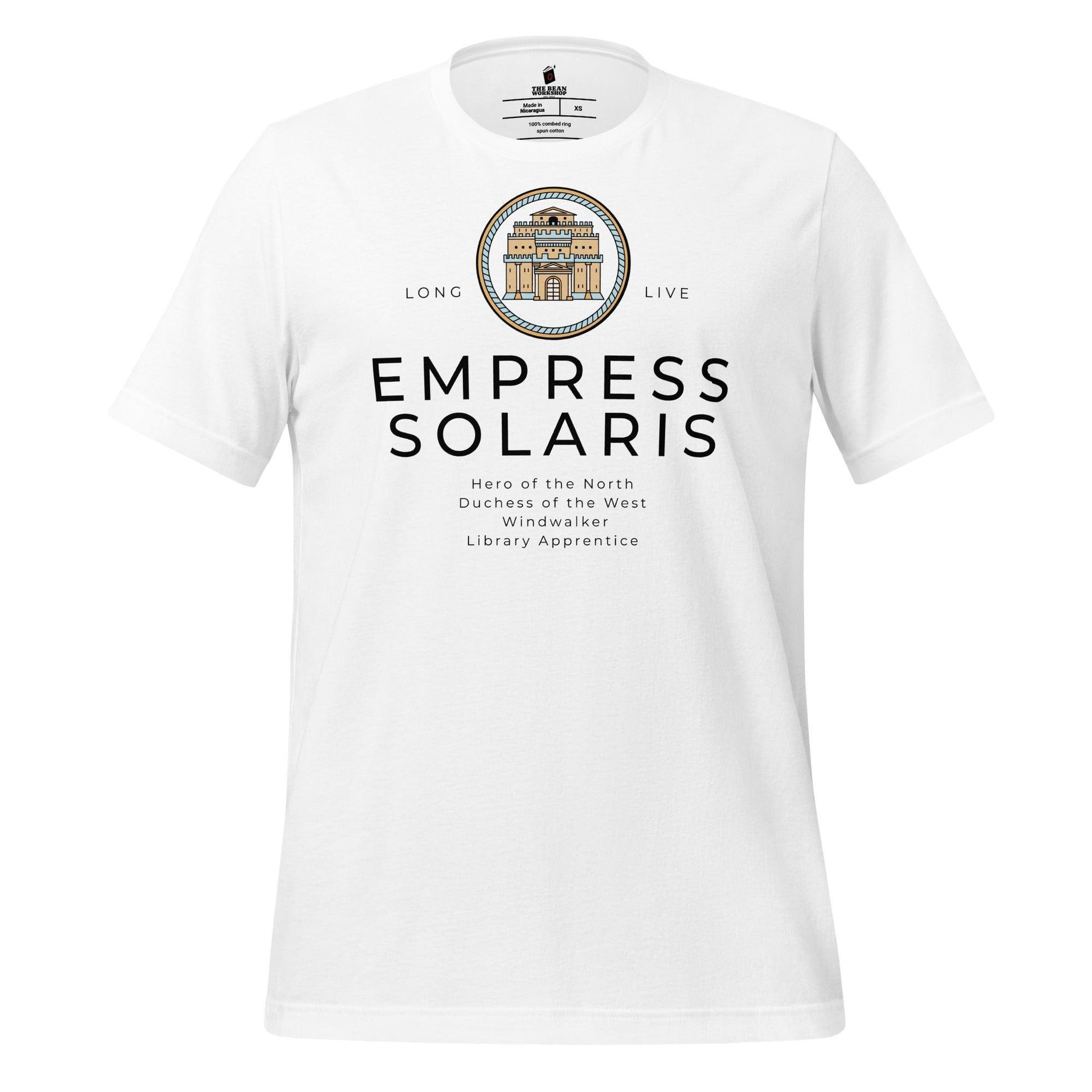 Empress Vhalla Yarl Solaris T-Shirt - The Bean Workshop - air awakens, elise kova, t-shirt