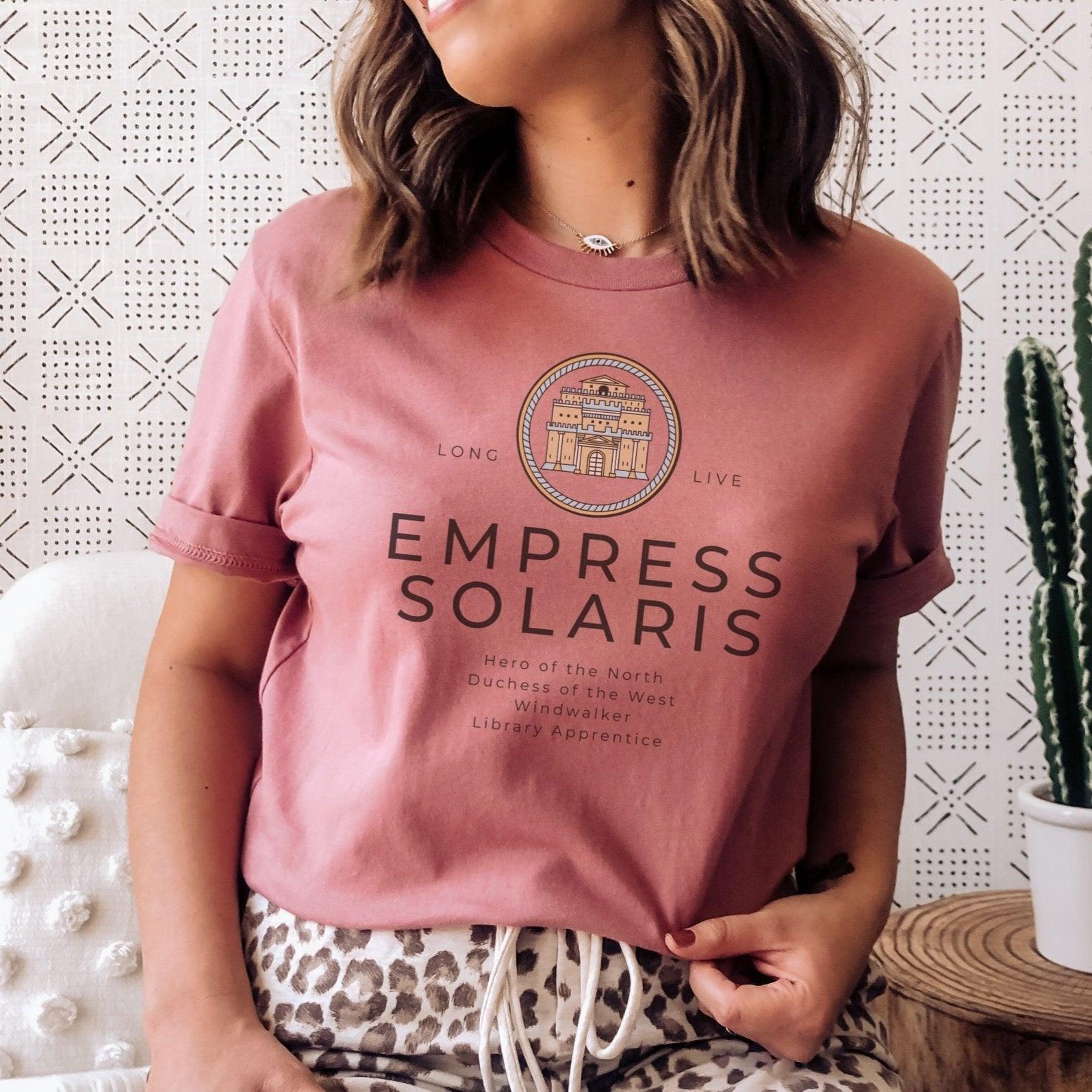 Empress Vhalla Yarl Solaris T-Shirt - The Bean Workshop - air awakens, elise kova, t-shirt
