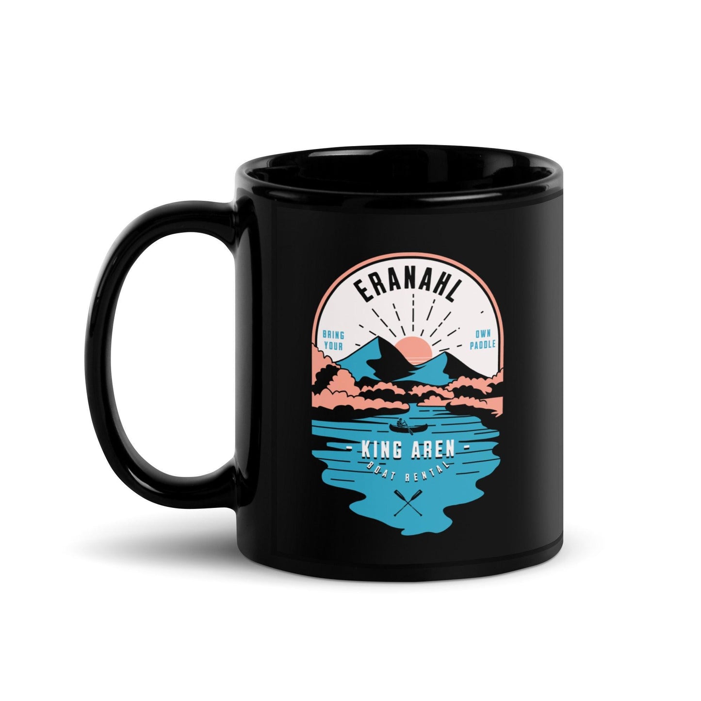 Eranahl Aren Kertell Black Coffee Mug - The Bean Workshop - Aren Kertell, ceramic mug, coffee mug, danielle l jensen, Eranahl, mug, the bridge kingdom